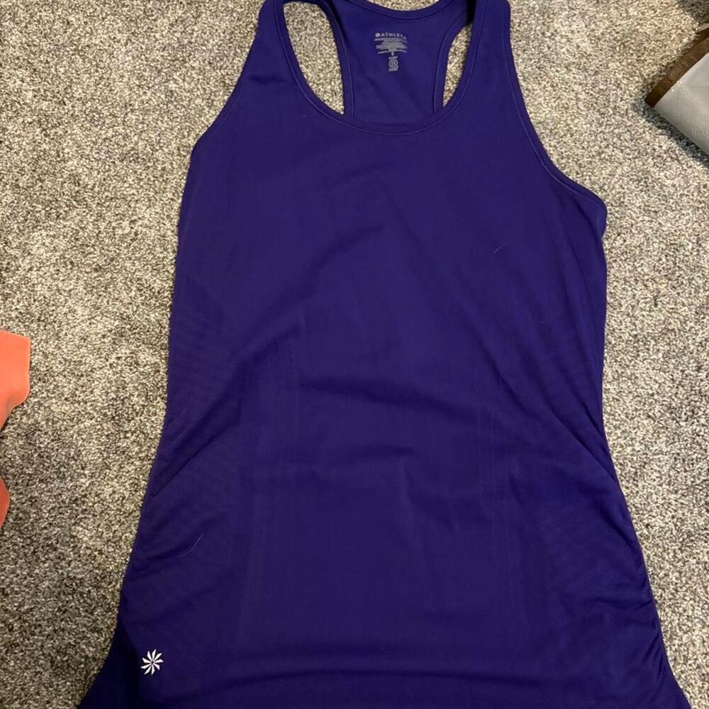 Athleta purple tank top with